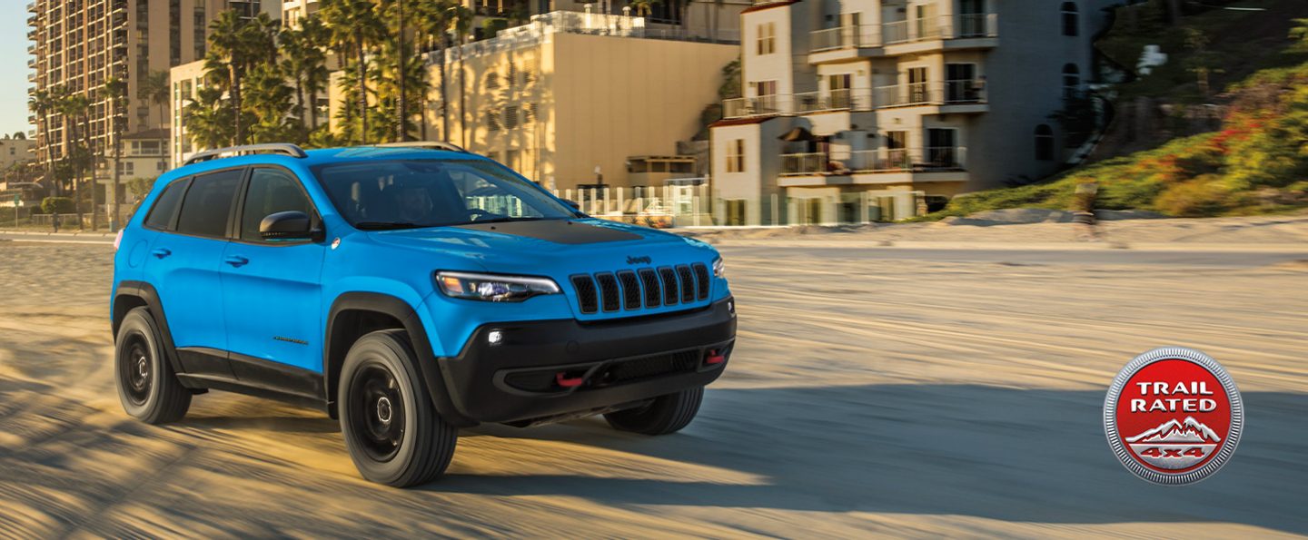 Jeep Trail Rated 4x4 badge.