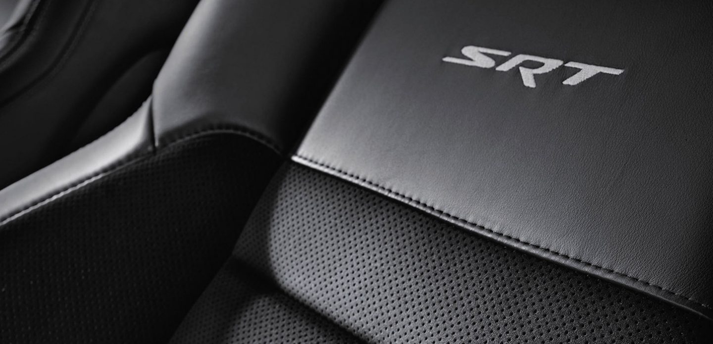 SRT bolsted perforated seats