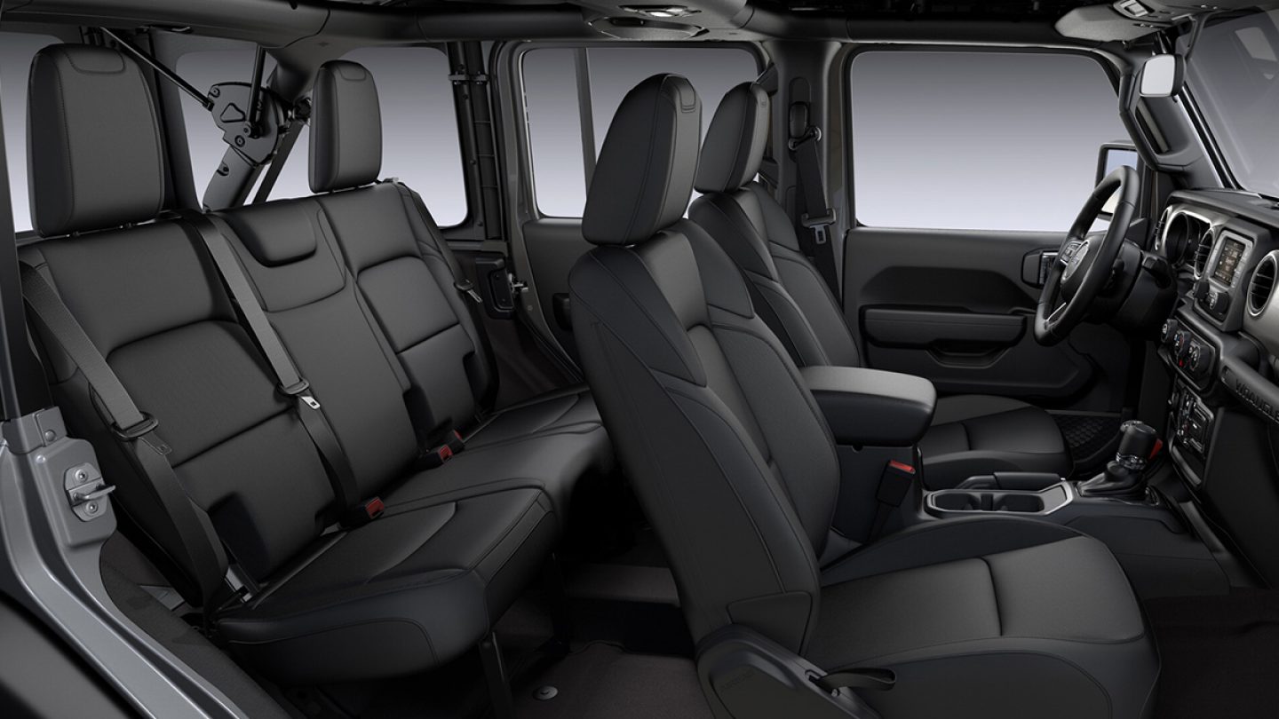 Jeep® Wrangler - Exceptional Interior Features
