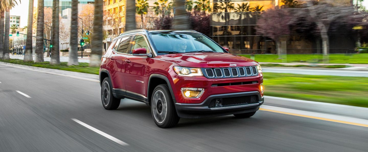 Central Rear Splitter (with vertical bars) Jeep Compass Limited Mk2  Facelift, Our Offer \ Jeep \ Compass \ Mk2 Facelift [2021-] \ Limited