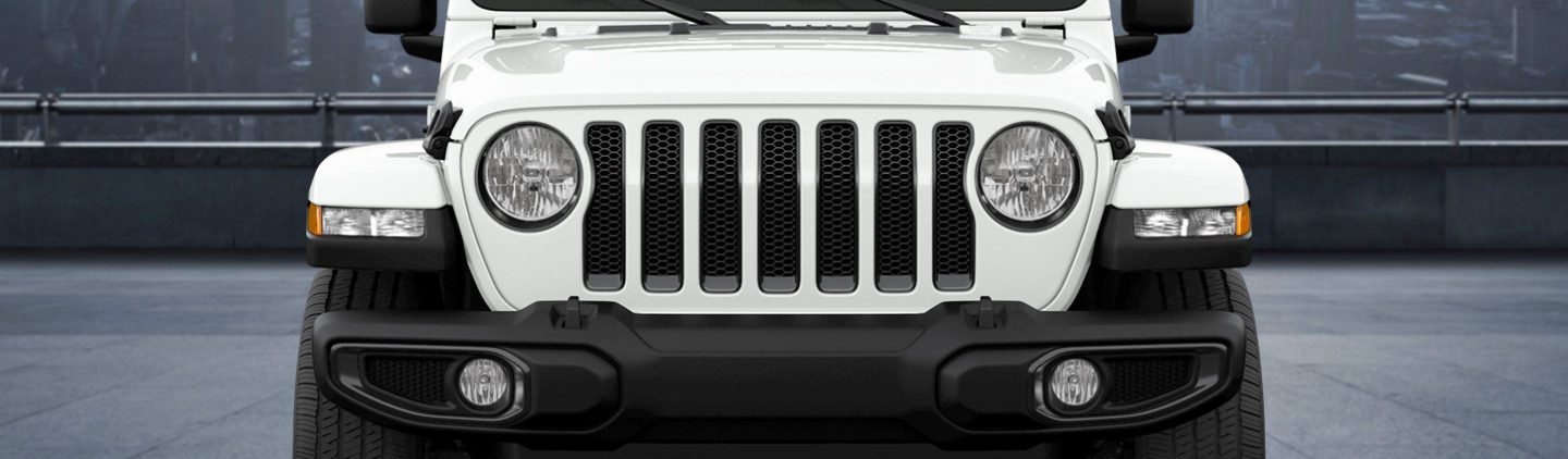 Jeep Wrangler Night Eagle - Gloss black grille